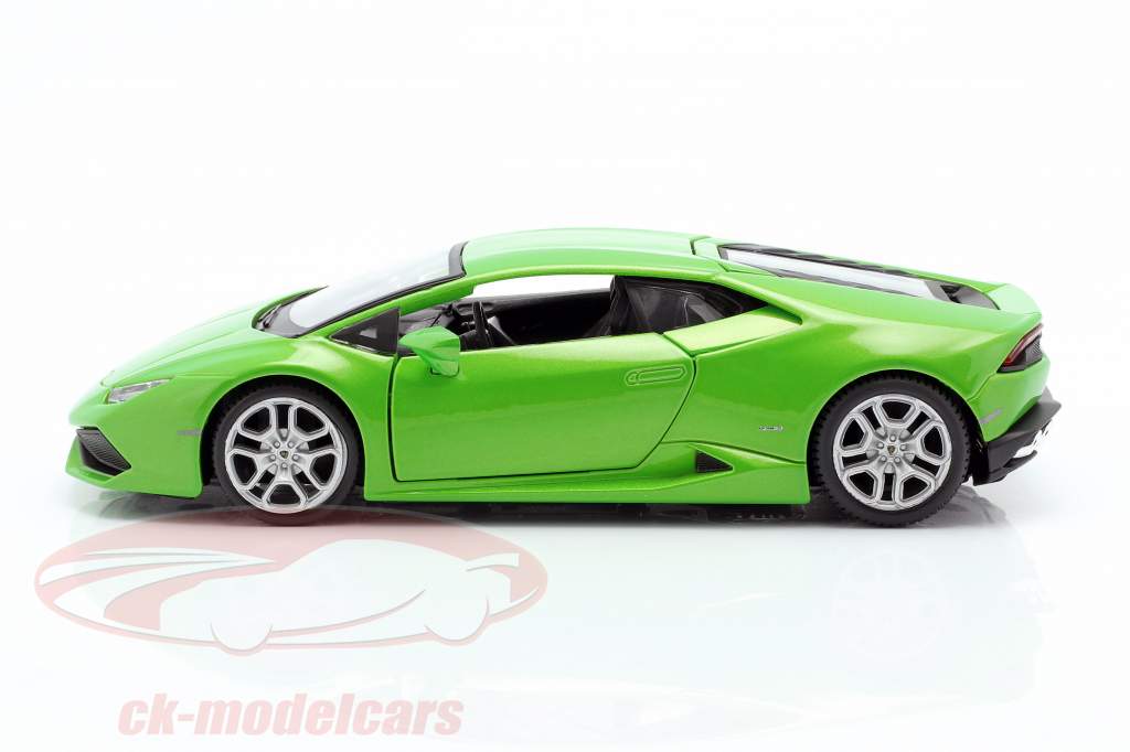 Lamborghini Huracan LP610-4 År 2014 grøn 1:24 Maisto