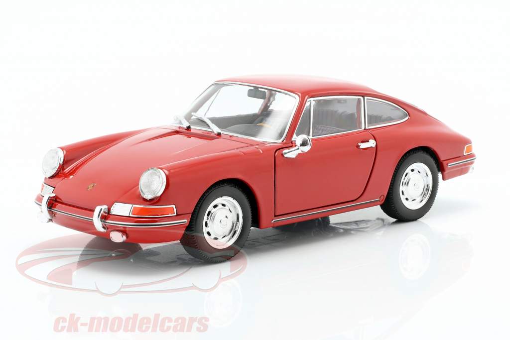 Porsche 911 année de construction 1964 rouge 1:24 Welly