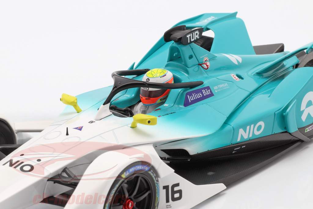 Oliver Turvey NIO Sport 004 #16 formule E seizoen 5 2018/19 1:18 Minichamps