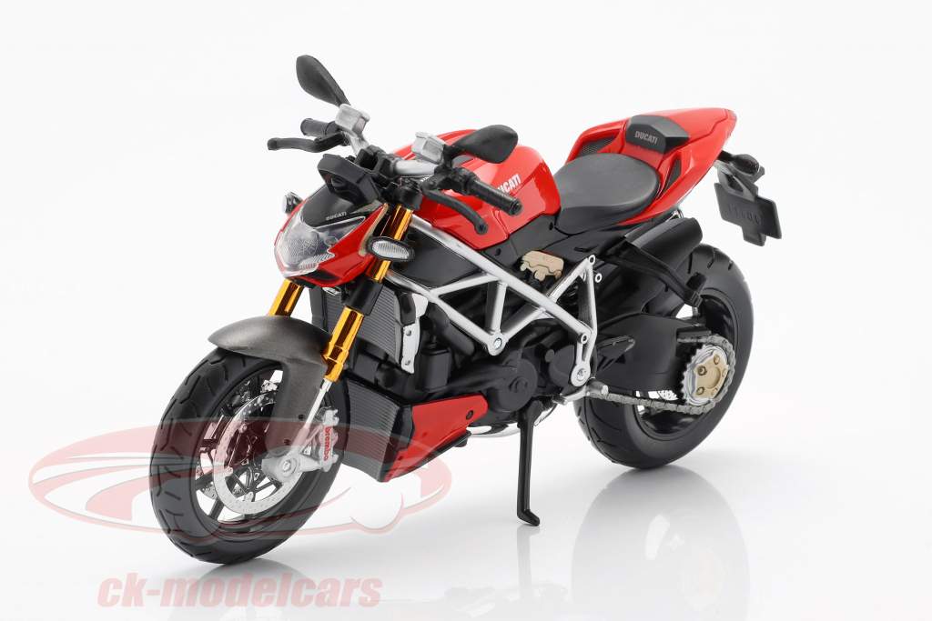 Ducati mod. Streetfighter S rosso / nero 1:12 Maisto