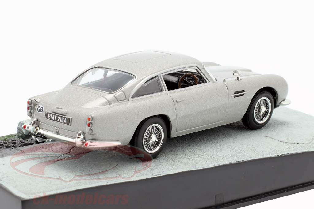 Aston Martin DB5 de James Bond Goldfinger film Silver Car 1:43 Ixo