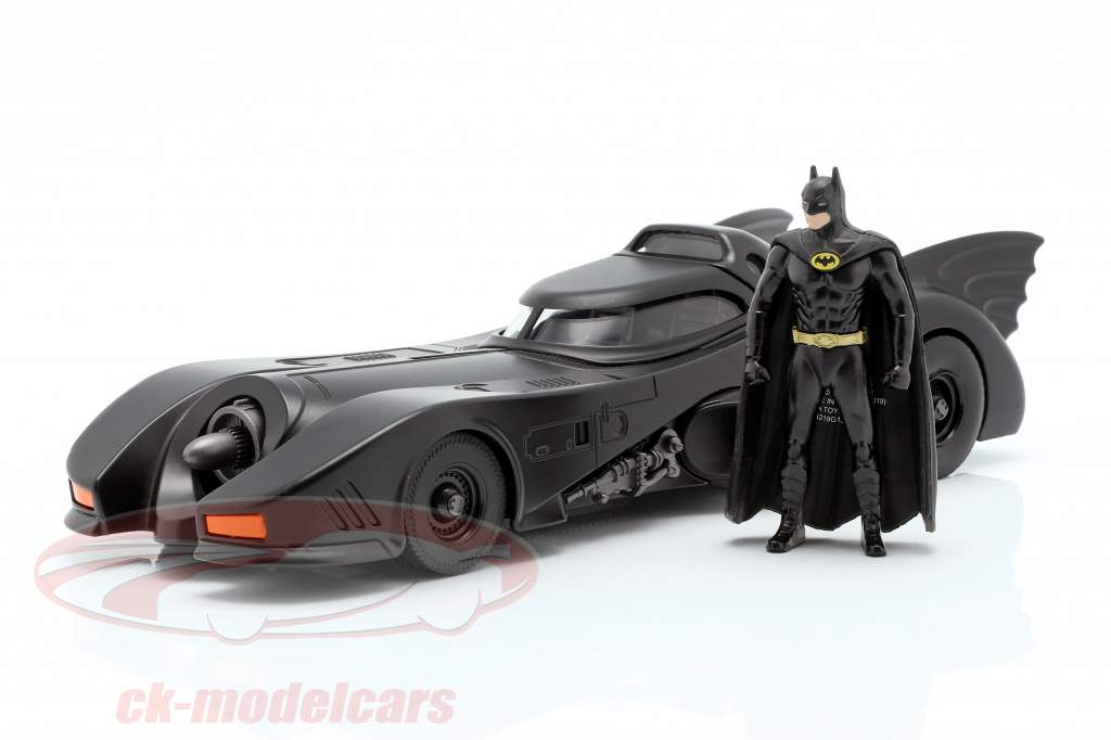 Batmobile con Batman cifra film Batman 1989 1:24 Jada Toys
