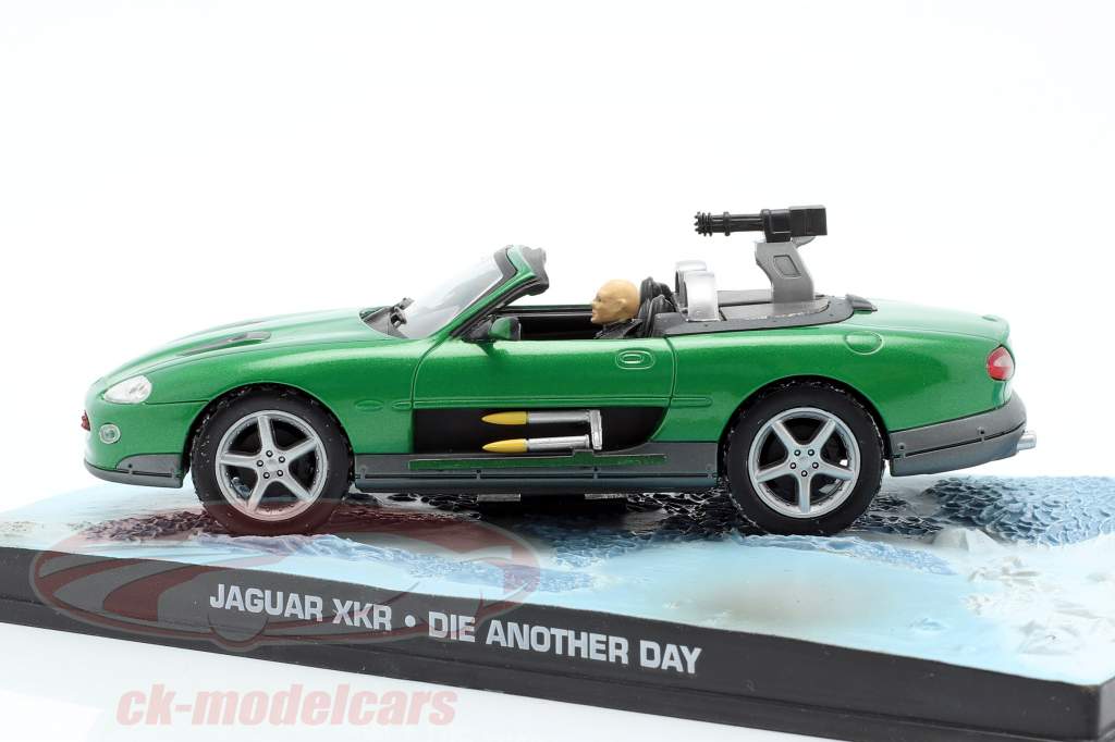 Jaguar XKR James Bond film Die Another Day Car green 1:43 Ixo