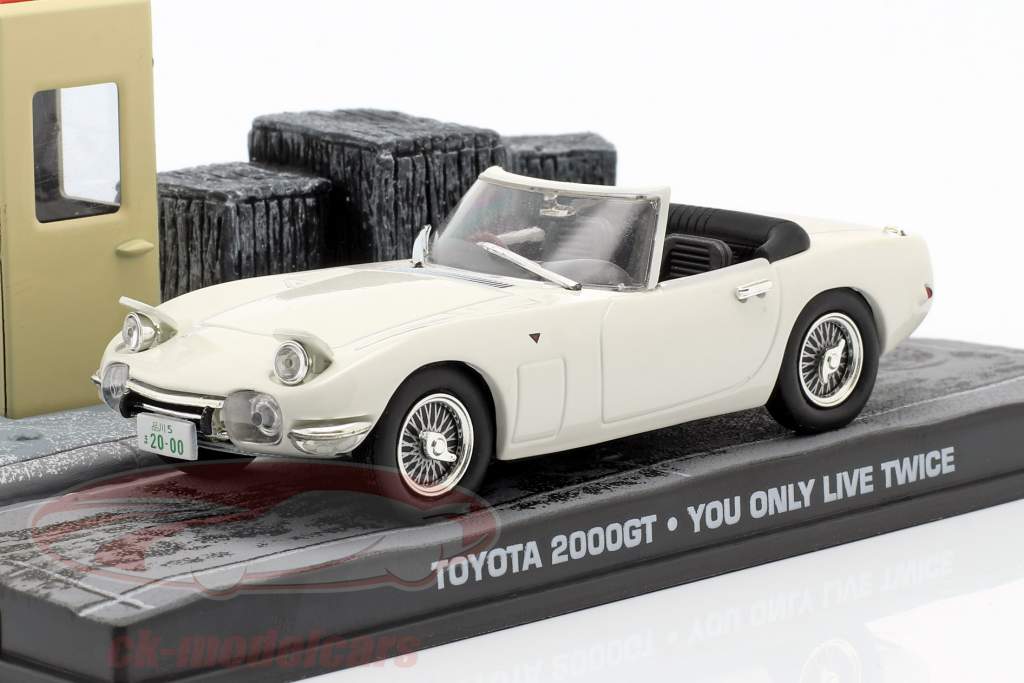 Toyota 2000GT James Bond You only live twice (1967) なし 文字 1:43 Ixo