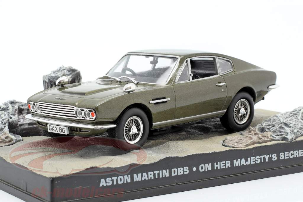 Aston Martin DBS James Bond Movie Car Hendes Majestæts hemmelige 1:43 Ixo