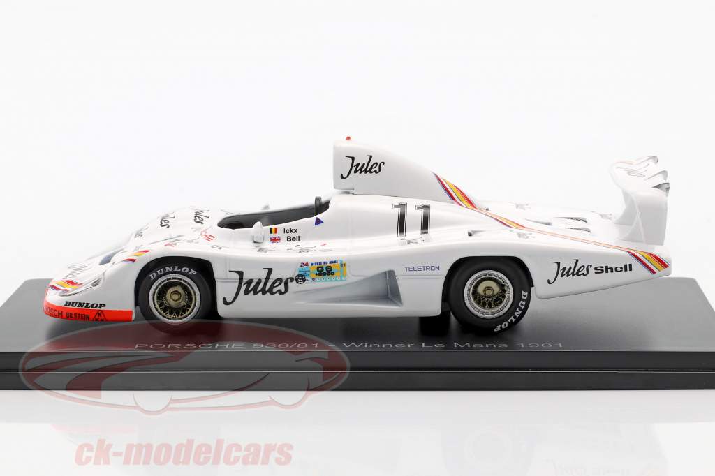Porsche 936/81 #11 Winner 24h LeMans 1981 Ickx, Bell 1:43 Spark