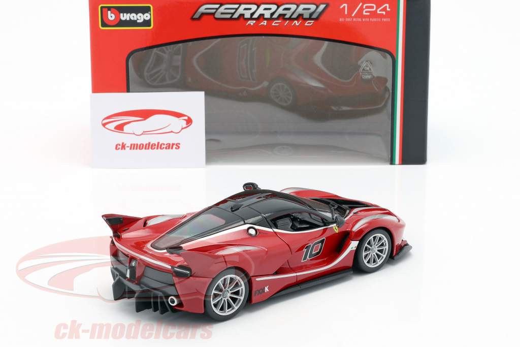 Ferrari FXX-K #10 red 1:24 Bburago