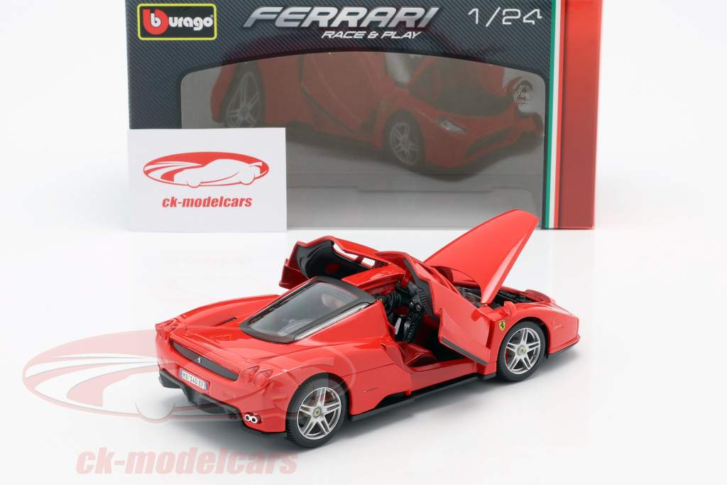 urago 1 24 Ferrari Enzo Red 18 Model Car 18