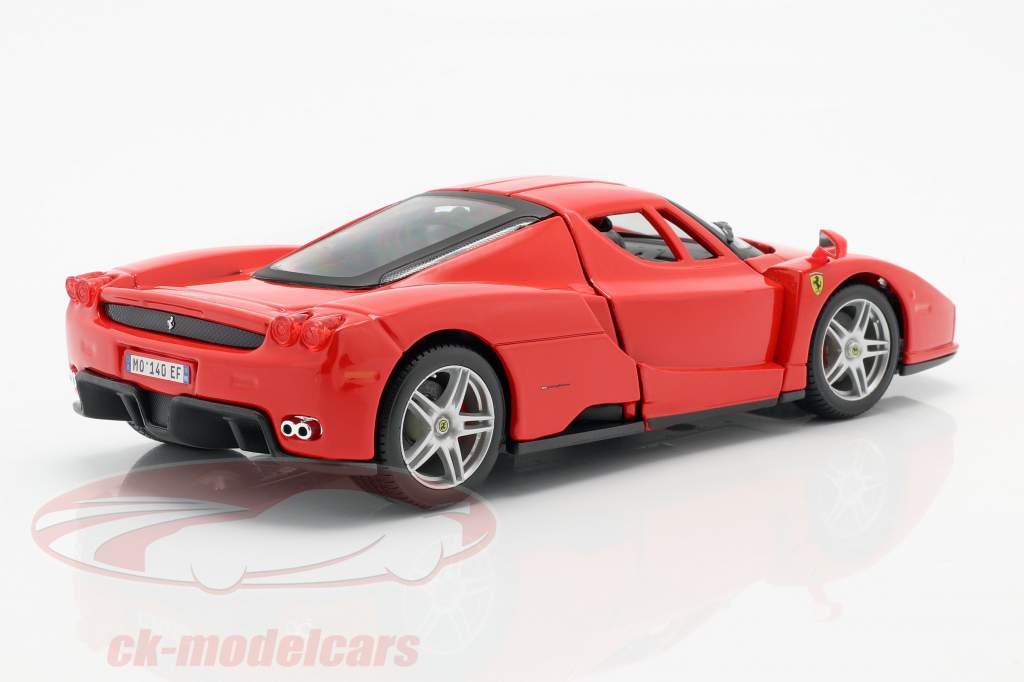 Ferrari Enzo Byggeår 2002-2004 Rød 1:24 Bburago