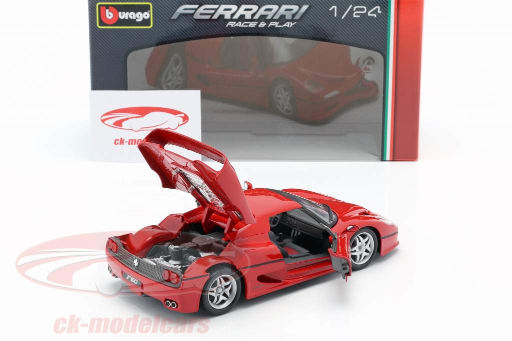 Bburago 1:24 Ferrari F50 rot 18-26010 Modellauto 18-26010 