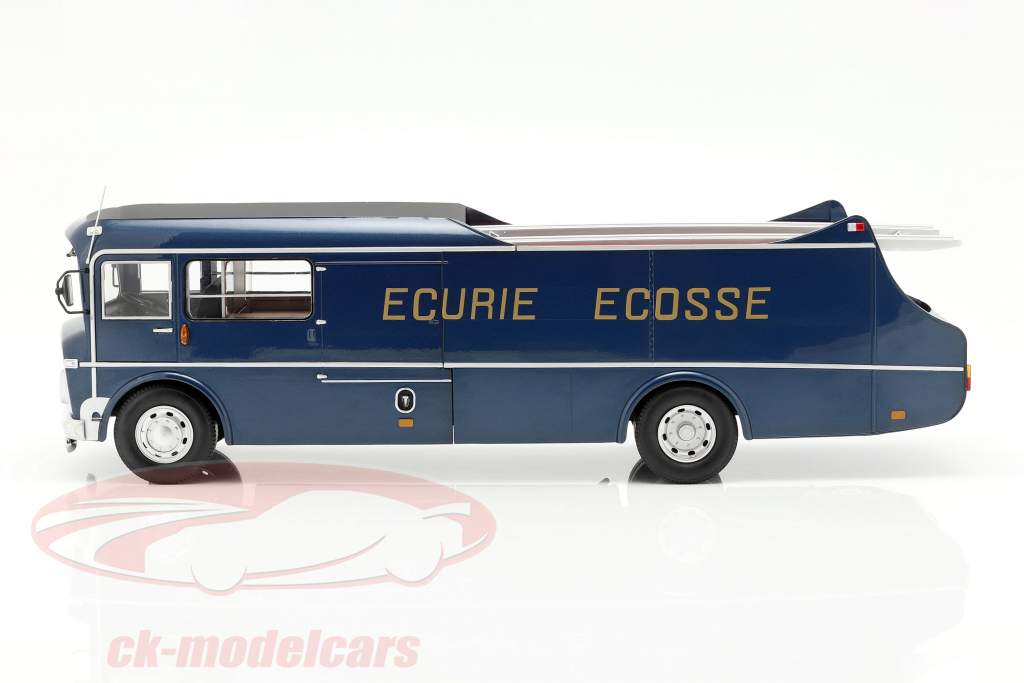 Commer TS3 Truck squadra trasportatore Ecurie Ecosse 1959 blu metallico 1:18 CMR