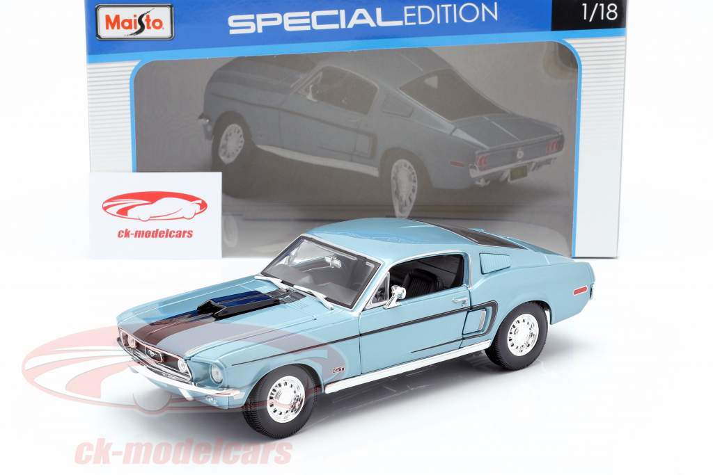 maisto 1968 ford mustang gt cobra jet