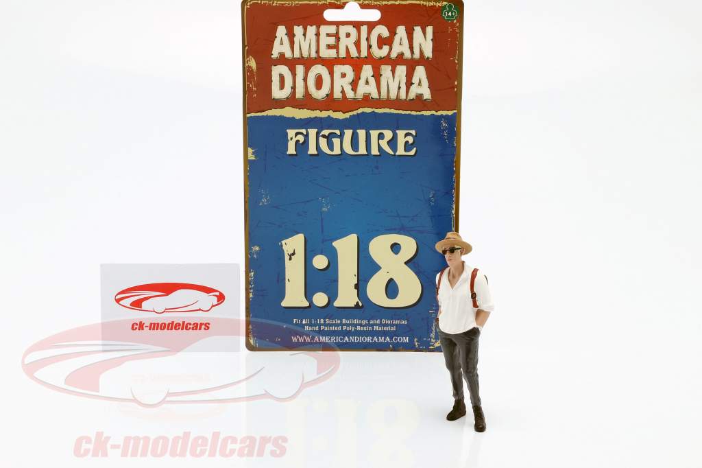 Partygoer Figure #3 1:18 American Diorama