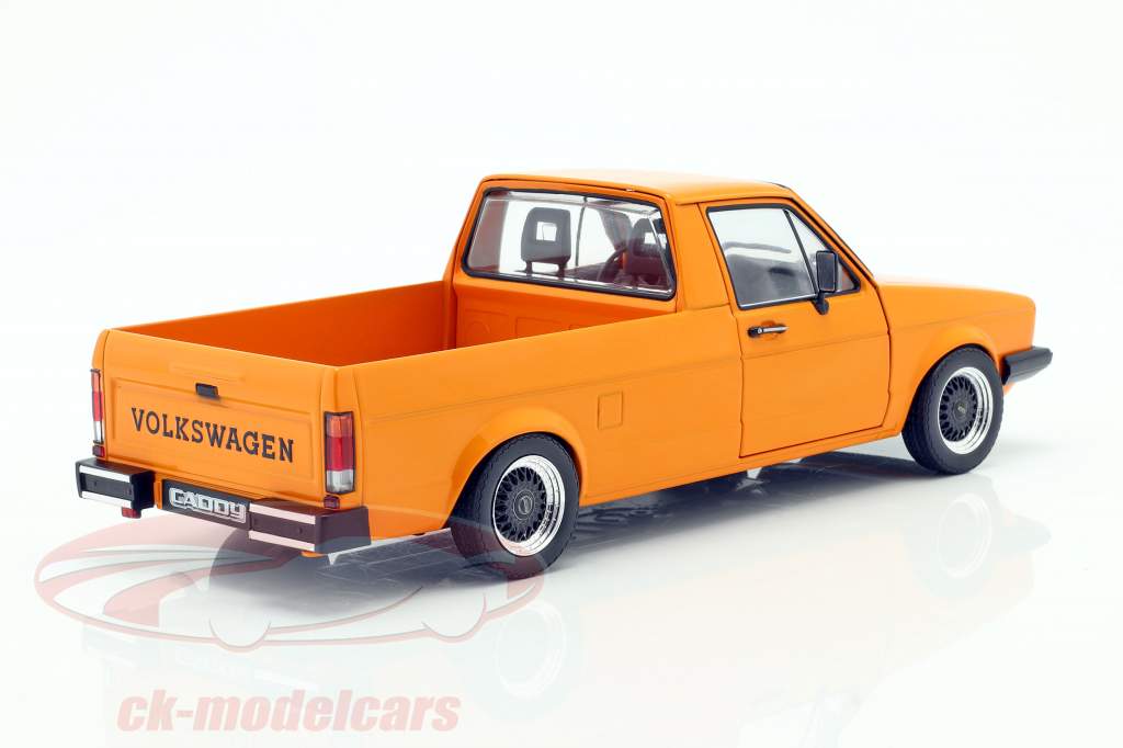 Details about   1:18 1982 VW Caddy MK1 Metallic Orange Solido 