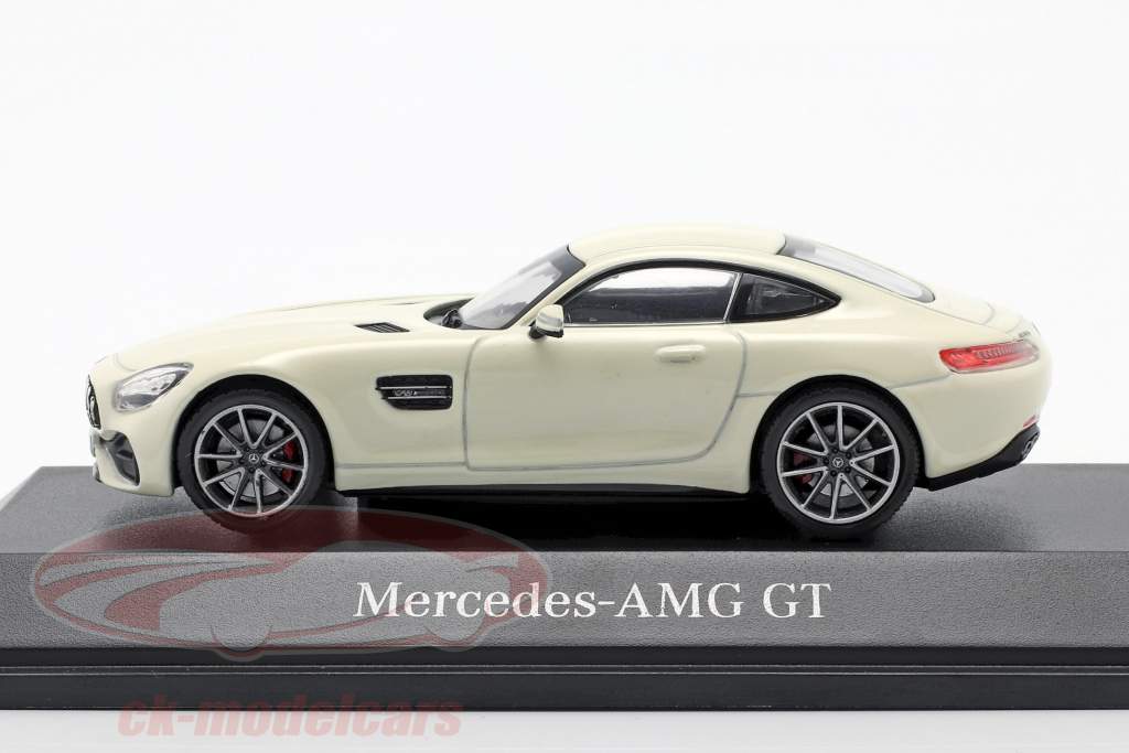 Mercedes-Benz AMG GT Coupe (C190) designo 钻石白 bright 1:43 Norev
