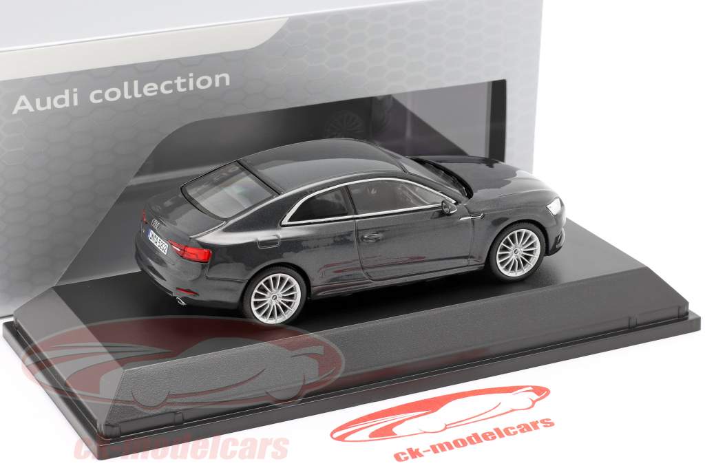 Spark 1:43 Audi A5 Coupe manhattan grau 5011605433 Modellauto  