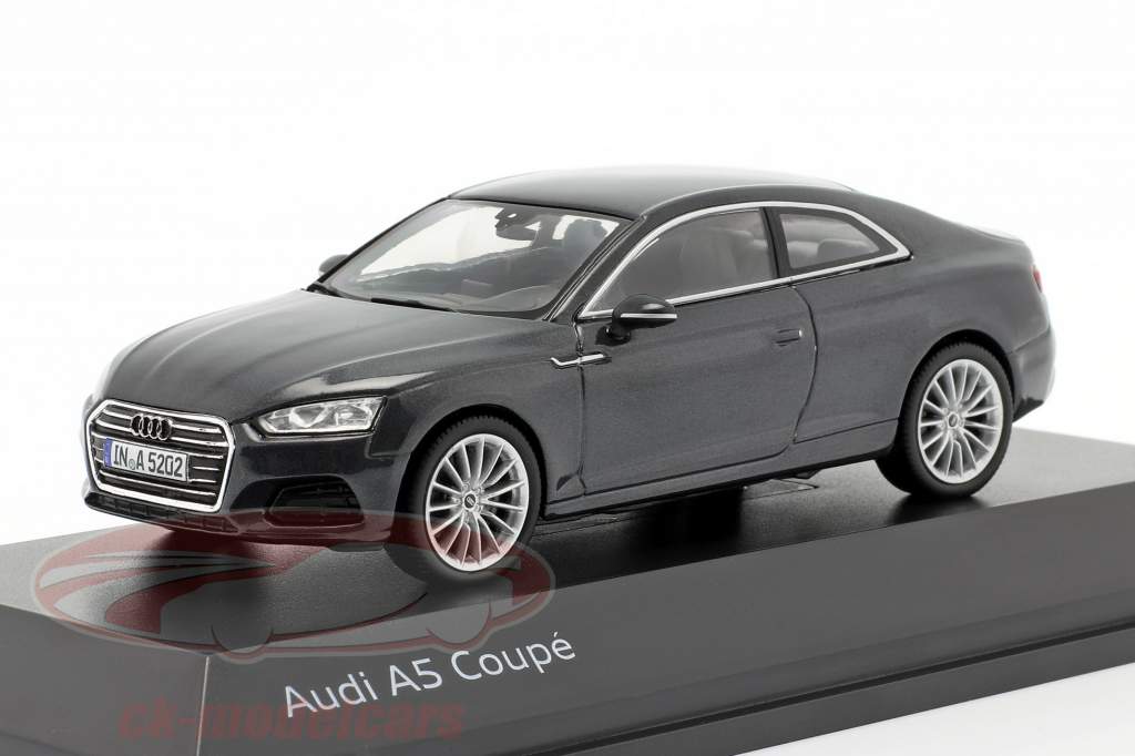 Audi A5 Coupe Manhattan gray 1:43 Spark
