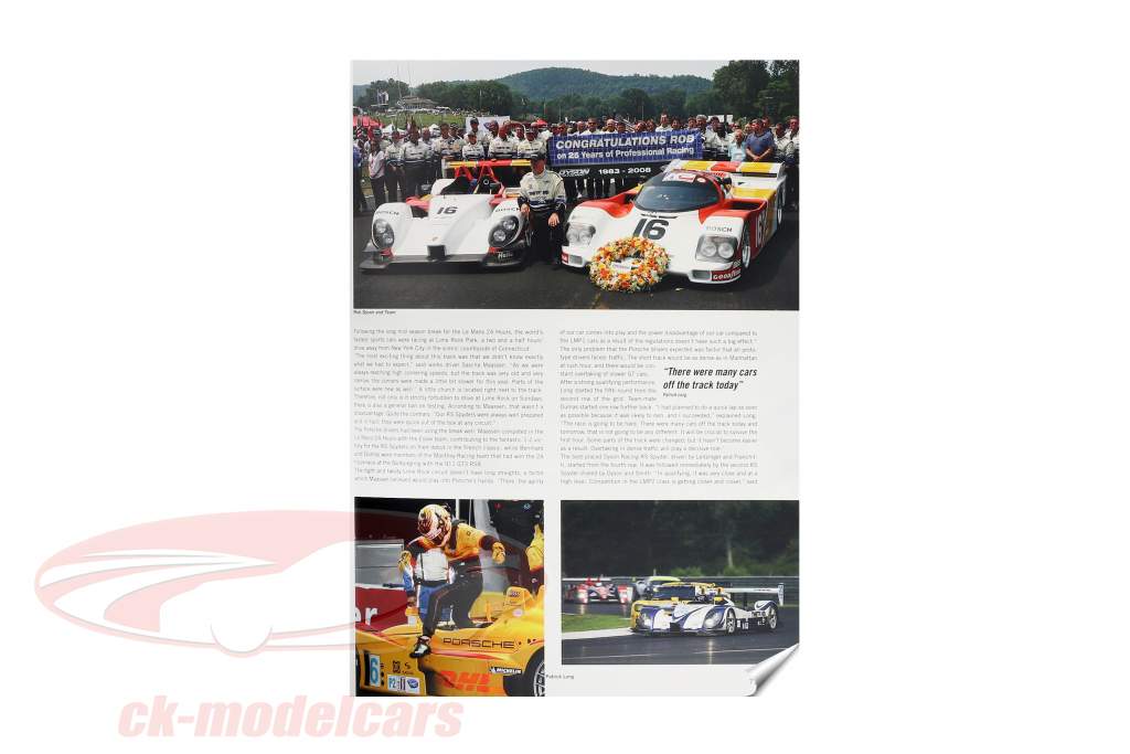 libro: Porsche RS Spyder 2008 / da U. Upietz