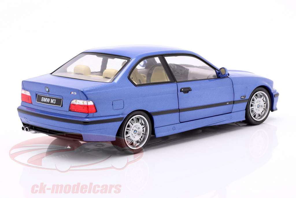 Neu Solido 421185360-1/18 BMW E36 Coupé M3 blau 