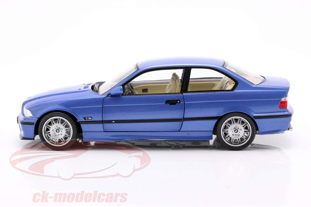 BMW M3 Coupe (E36) Byggeår 1990 estoril blå 1:18 Solido