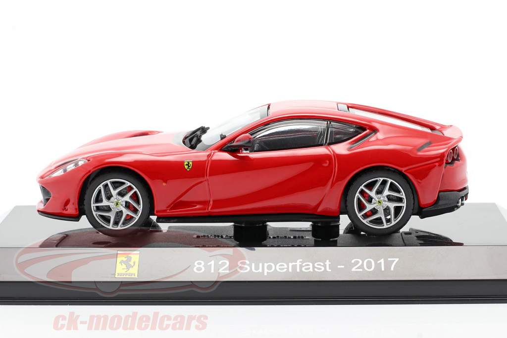 Ferrari 812 Superfast 建设年份 2017 红色的 1:43 Altaya
