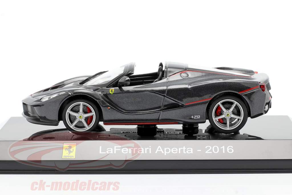 Ferrari LaFerrari Aperta year 2016 black 1:43 Altaya