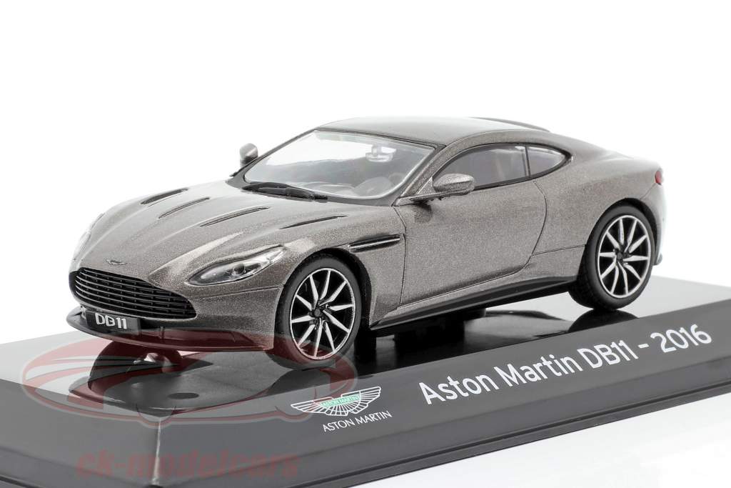 Aston Martin DB11 Année de construction 2016 gris métallique 1:43 Altaya