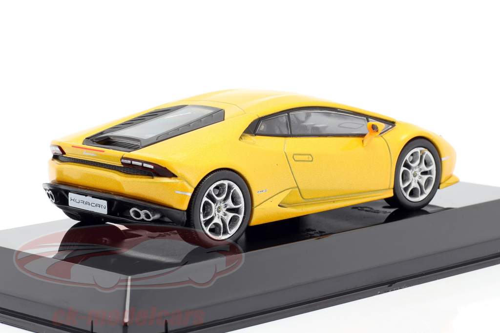 Lamborghini Huracan LP610-4 Année de construction 2014 jaune métallique 1:43 Altaya