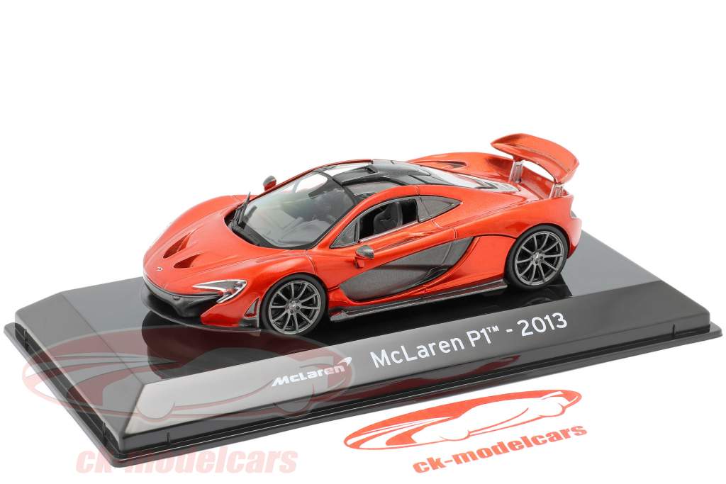 McLaren P1 Baujahr 2013 kupfer-rot metallic 1:43 Altaya