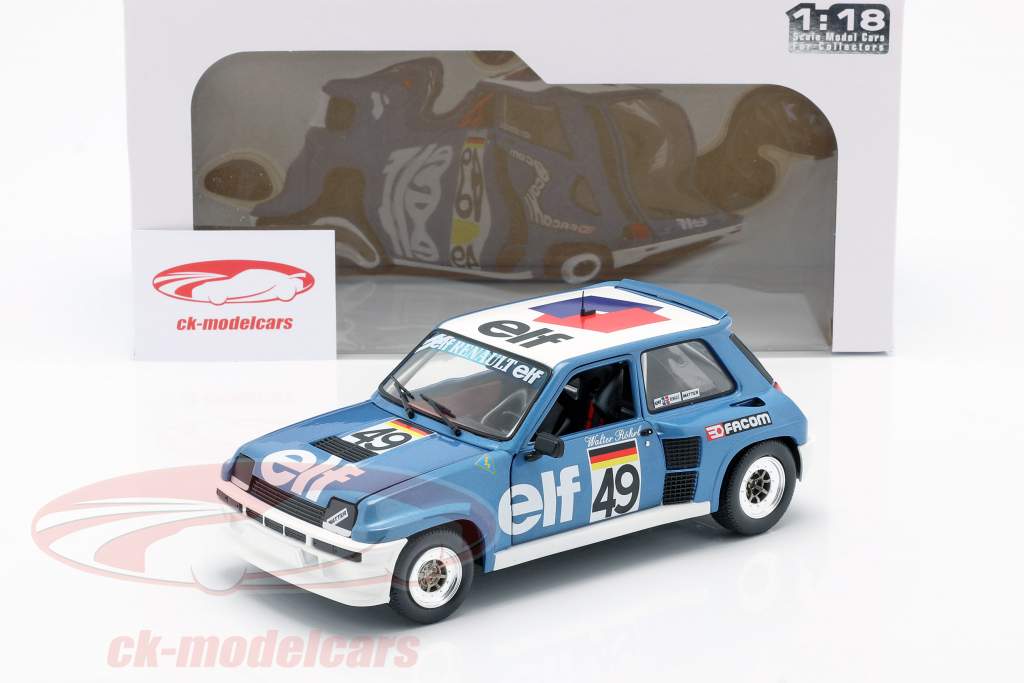 Solido 1 18 Renault 5 Turbo 49 European Cup 1981 Walter Rohrl S Model Car S