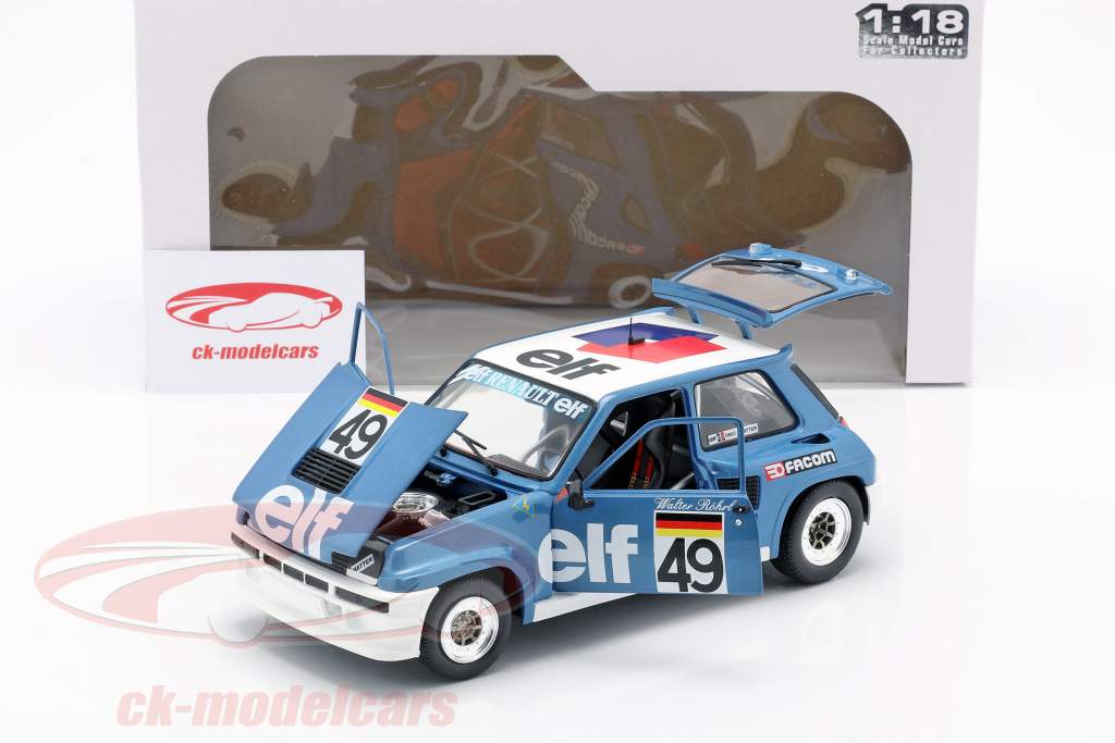 Solido 1 18 Renault 5 Turbo 49 European Cup 1981 Walter Rohrl S Model Car S