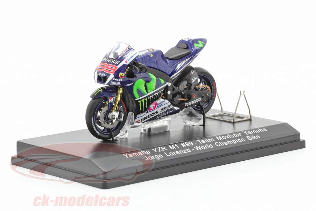 Jorge Lorenzo Yamaha YZR-M1 #99 World Champion MotoGP 2015 1:43 Spark