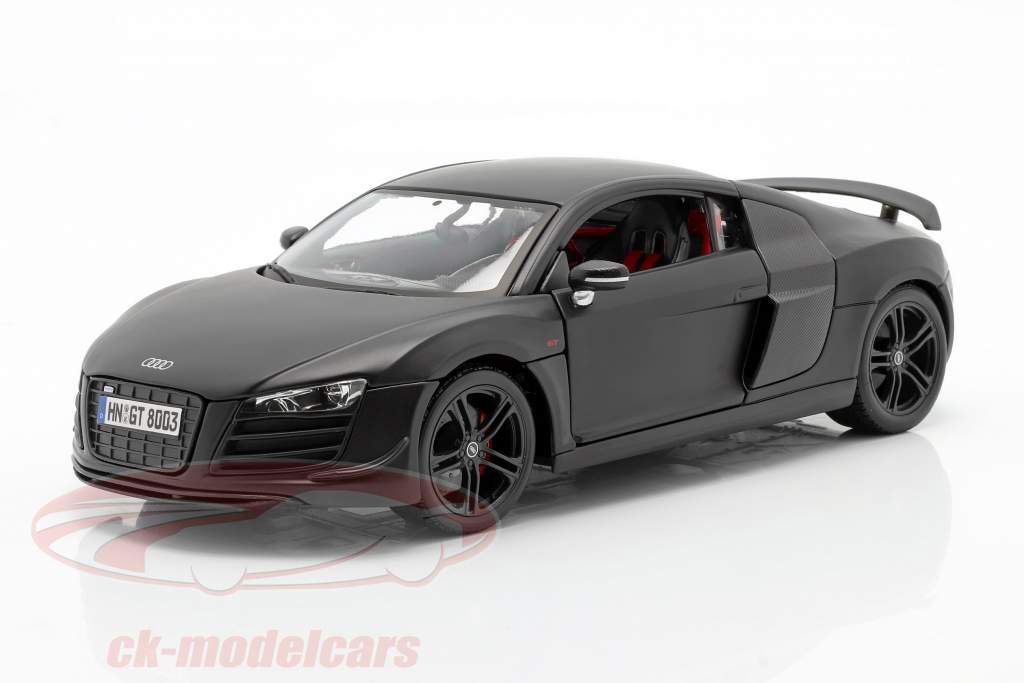 Audi R8 GT estera negro 1:18 Maisto
