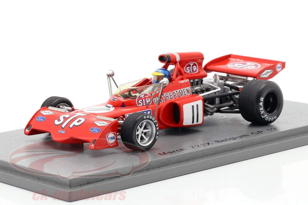 Ronnie Peterson March 721X #11 Belgisch GP formule 1 1972 1:43 Spark
