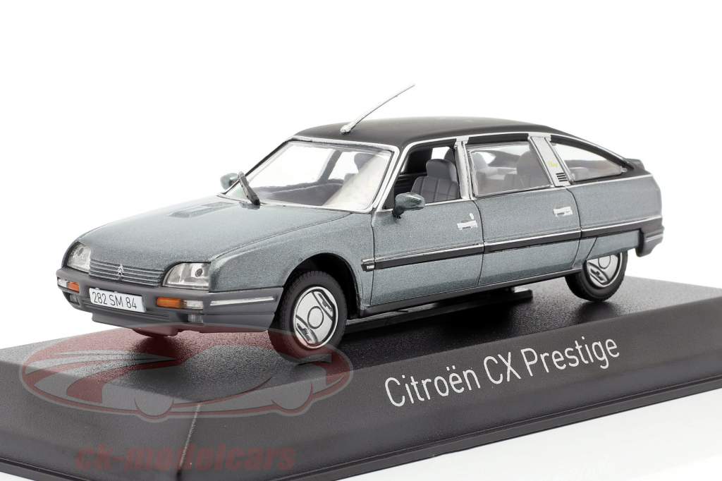 Citroen CX Turbo 2 Prestige Anno di costruzione 1986 blu grigio metallico 1:43 Norev