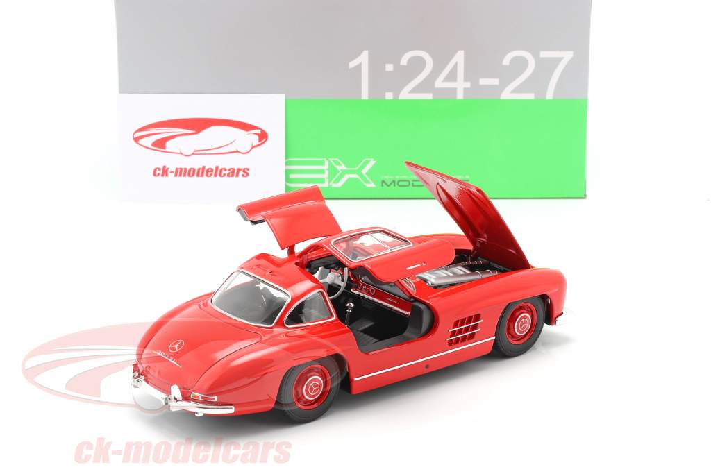 Welly 1:24 Mercedes-Benz 300 SL red 24064r model car 24064r 