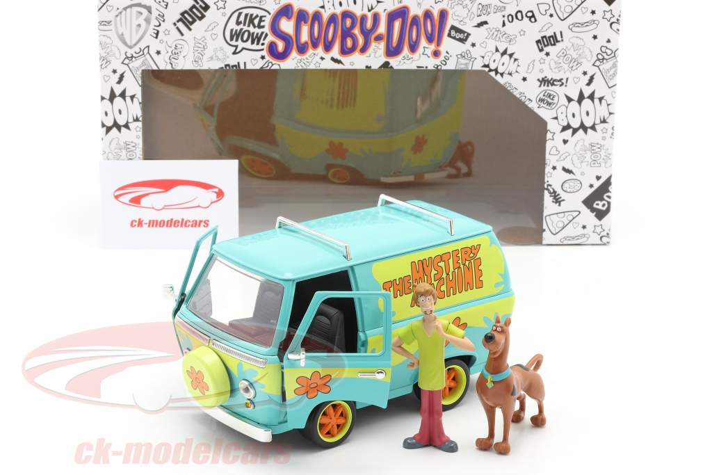 Van Mystery Machine Med tegn Shaggy & Scooby-Doo 1:24 Jada Toys
