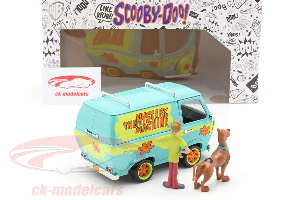 Van Mystery Machine Med tegn Shaggy & Scooby-Doo 1:24 Jada Toys
