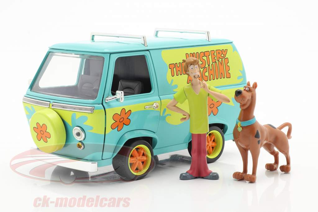furgone Mystery Machine Con personaggi Shaggy & Scooby-Doo 1:24 Jada Toys