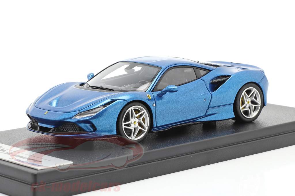 Ferrari F8 Tributo Geneva Motor Show 2019 blue metallic 1:43 LookSmart