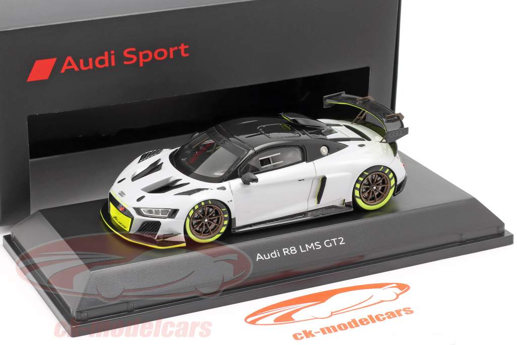 Spark 1 43 Audi R8 Lms Gt2 Presentacion Car Gris Negro Verde Claro Modelo Coche