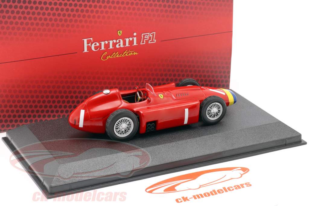 Juan Manuel Fangio Ferrari D50 #1 campione del mondo formula 1 1956 1:43 Atlas