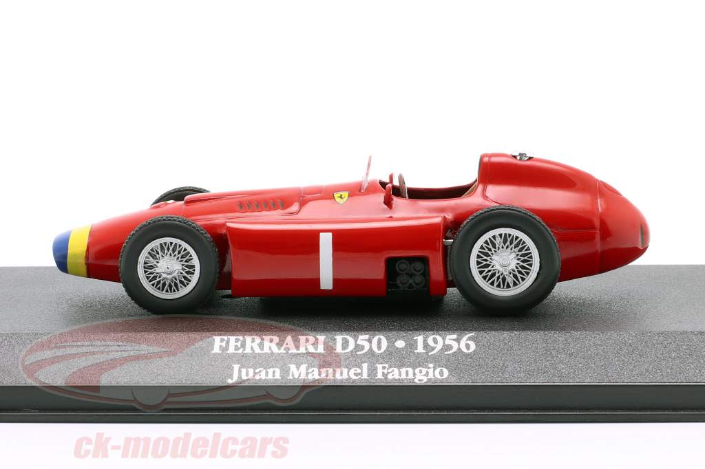 Ferrari D50 1956 Juan Manuel Fangio F1 1:43 Atlas Diecast model car