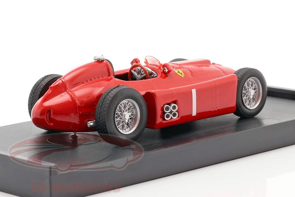 J.M. Fangio Ferrari D50 #1 vencedora britânico GP F1 Campeão mundial 1956 1:43 Brumm