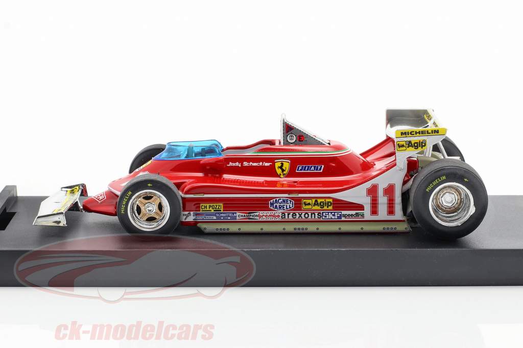 Jody Scheckter Ferrari 312 T4 #11 Verdensmester GP Monaco Formel 1 1979 1:43 Brumm