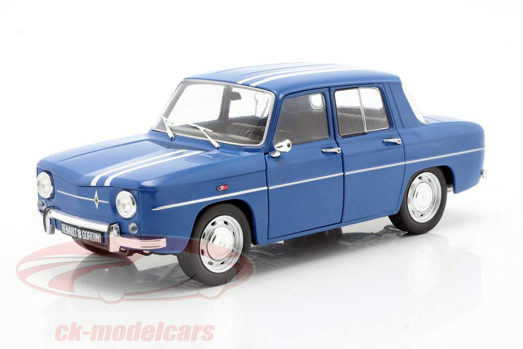 Renault 8 Gordini 1100 year 1967 blue 1:18 Solido