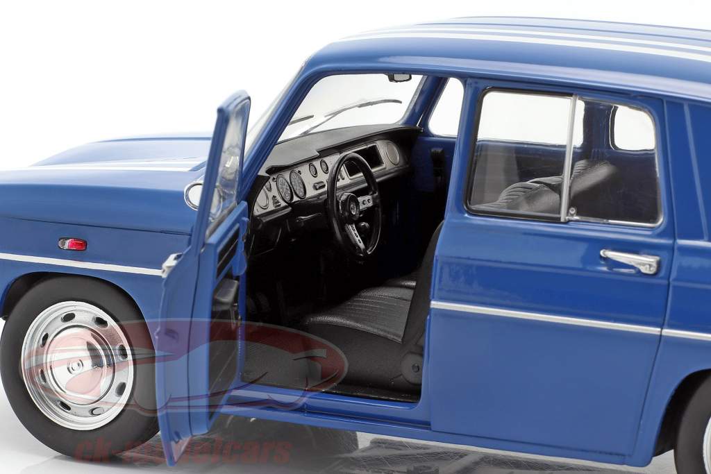 Renault 8 Gordini 1100 Bouwjaar 1967 blauw 1:18 Solido