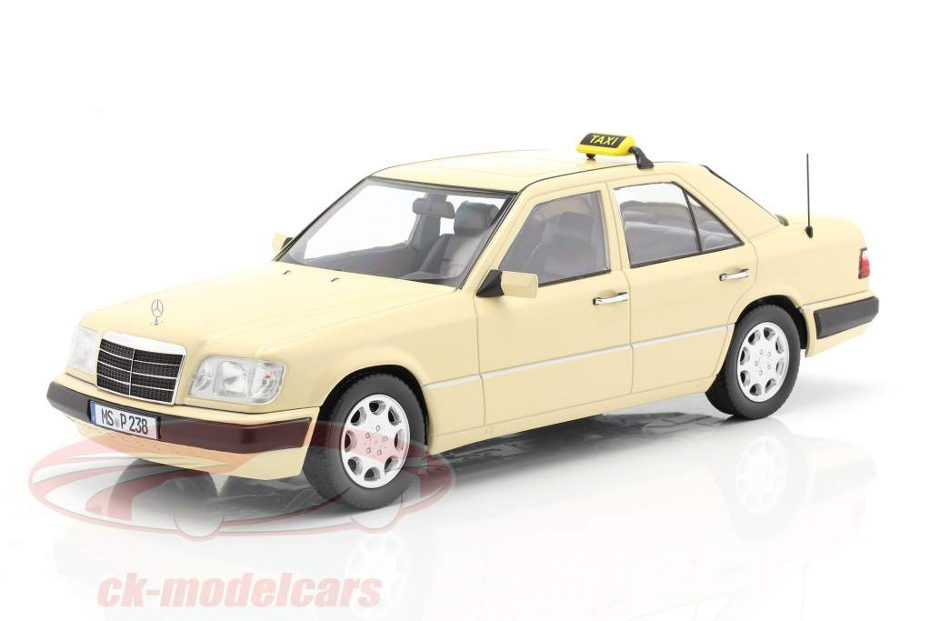 Mercedes-Benz Clase E (W124) Año de construcción 1989 Taxi 1:18 iScale