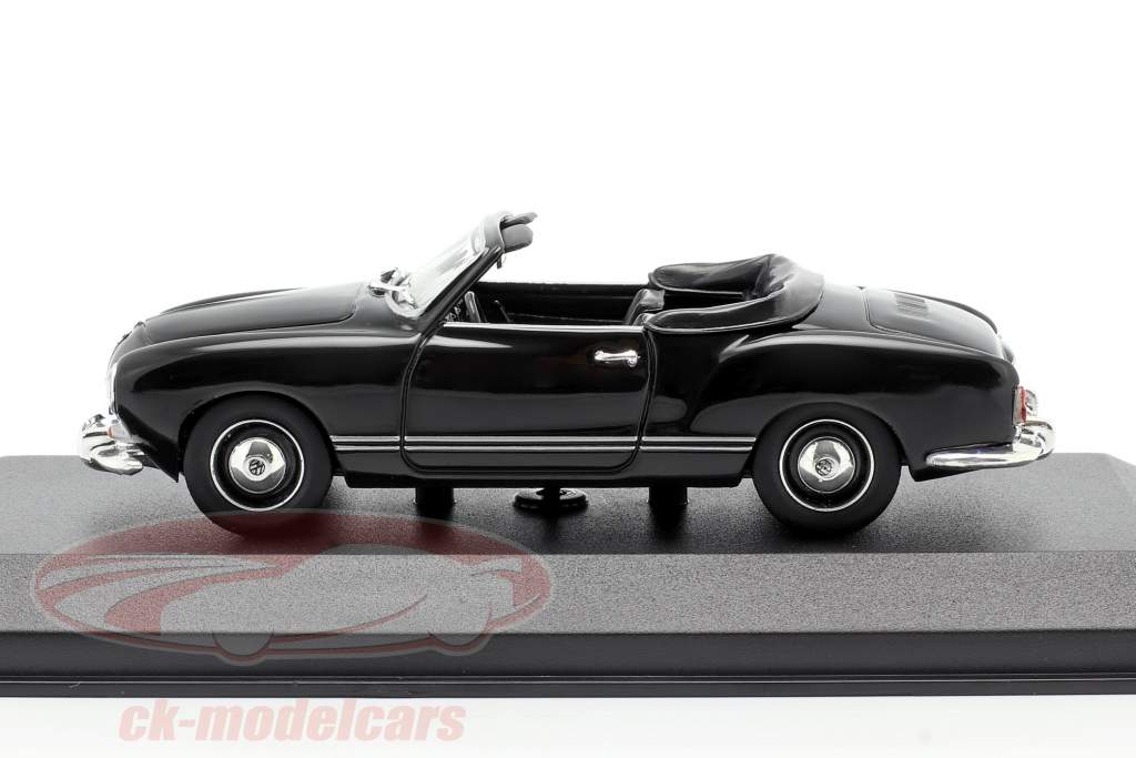 VW VOLKSWAGEN KARMANN GHIA CABRIOLET 1955 YELLOW LIGHT MAXICHAMPS 940051031 1:43