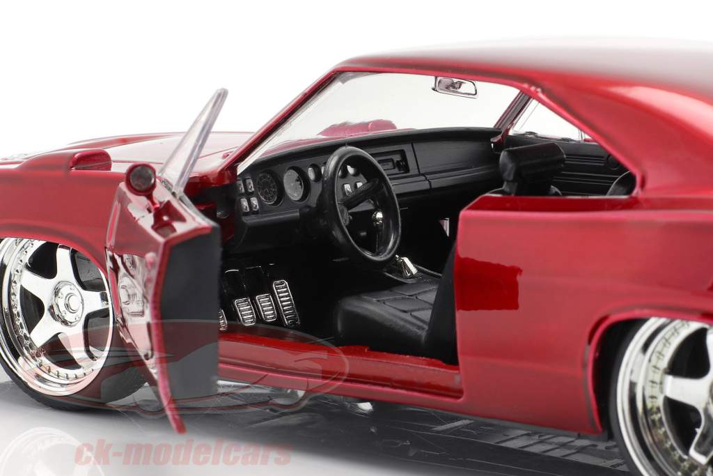 Dodge Charger Daytona Año 1969 Fast and Furious 6 2013 rojo 1:24 Jada Toys